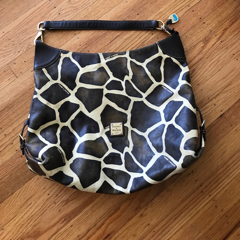 Dooney and Bourke Large Giraffe hobo bag